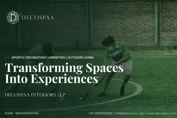 Cover of the Decospaa Interiors company profile presentation