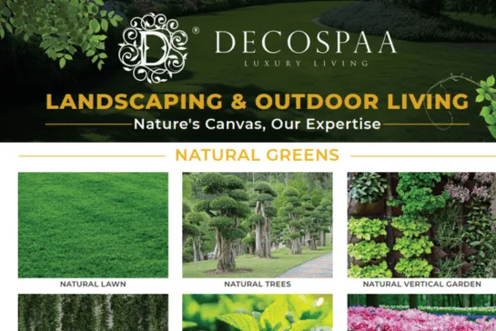 Cover of the Landscaping and Outdoor Living Solutions catalogue