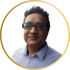 Portrait of Paresh Mutha, Furnishings Head